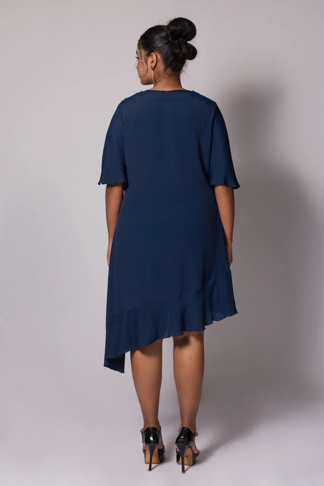 Floral Edge midi dress