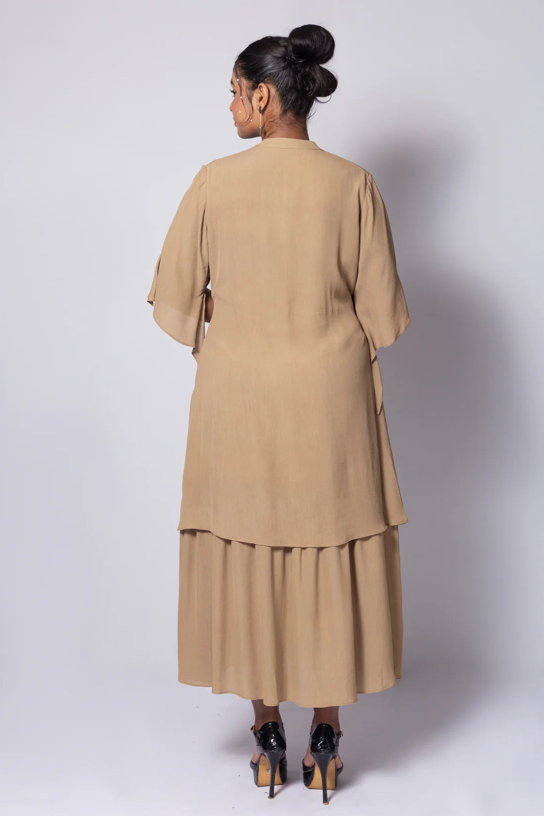 Fine Cut Layered Dress