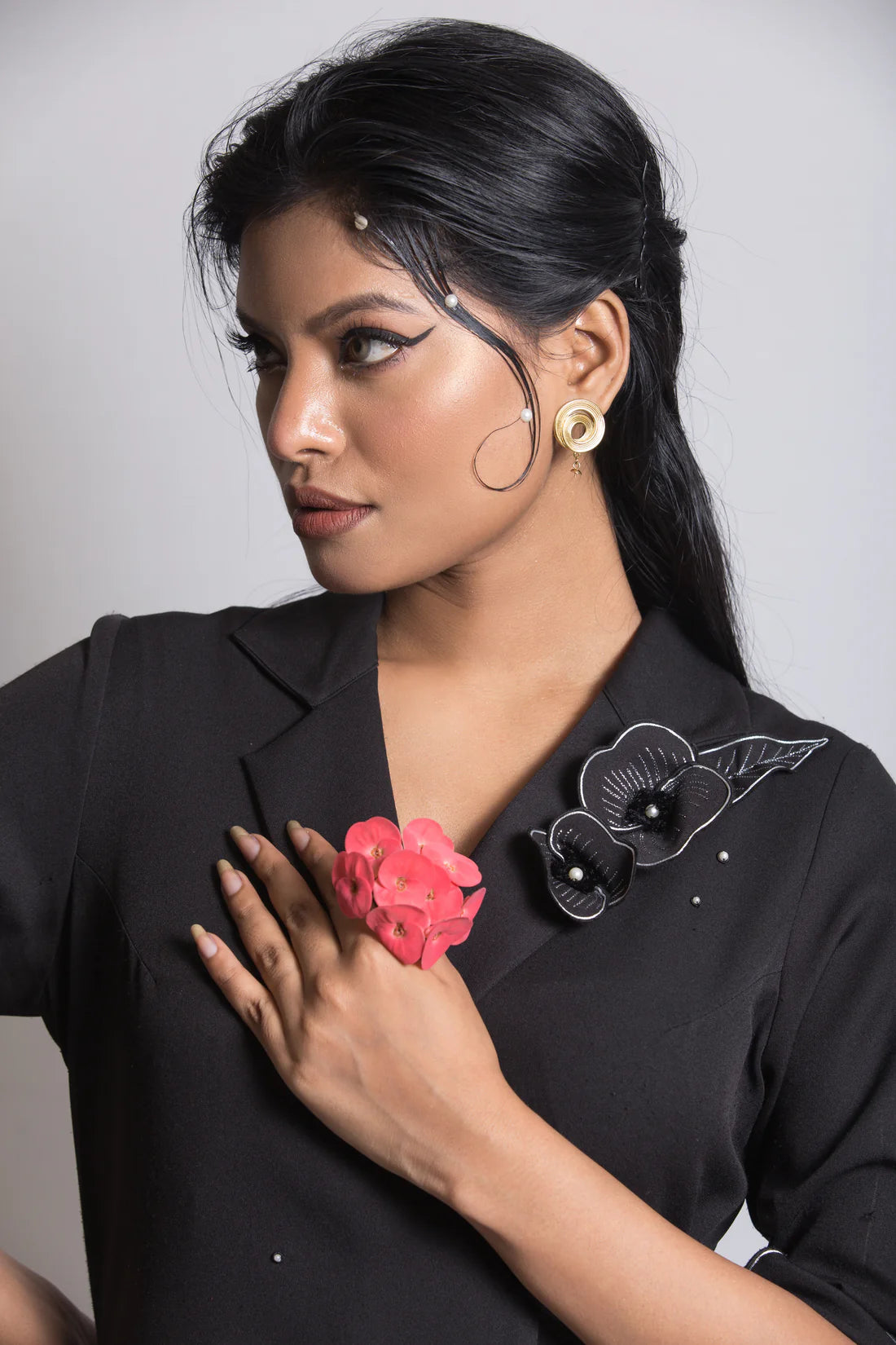 Blazer Tie up Dress