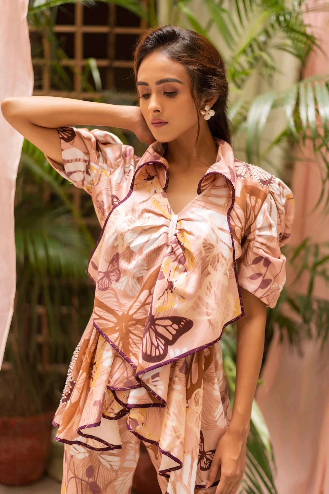 Butterfly Printed Co-ord Set