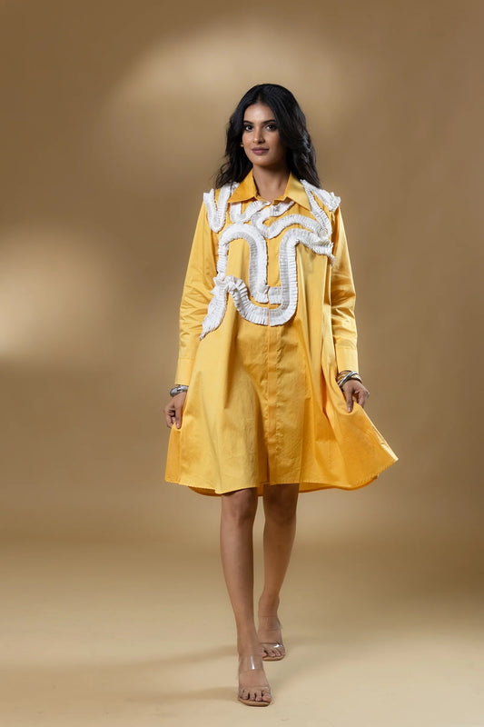 Italian Cotton Frills Dress