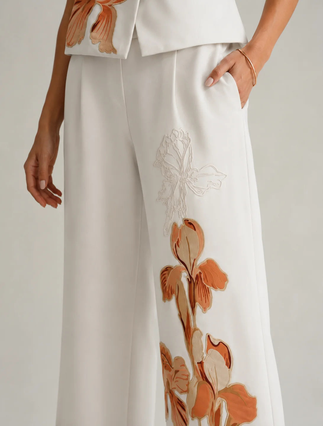 Ivory Botanica Tailored Set
