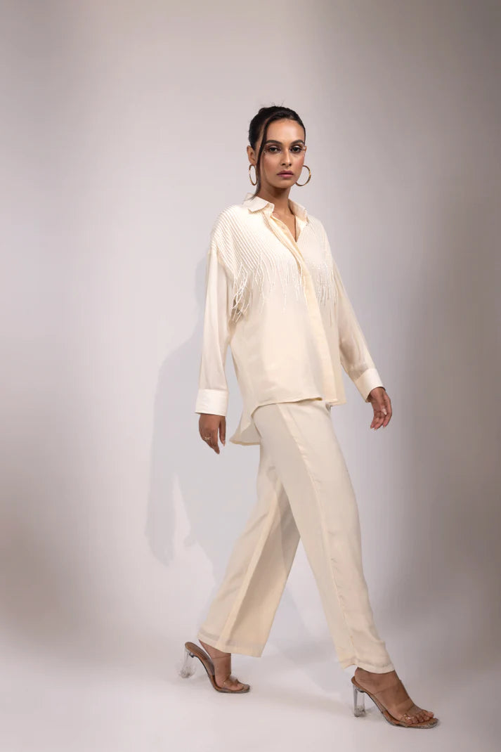 Ivory Kaddana Co-ord Set