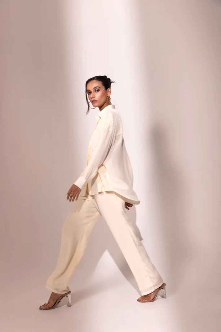 Ivory Kaddana Co-ord Set