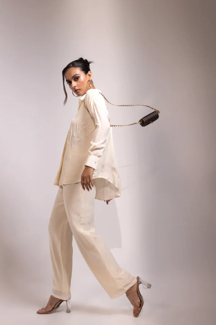 Ivory Kaddana Co-ord Set