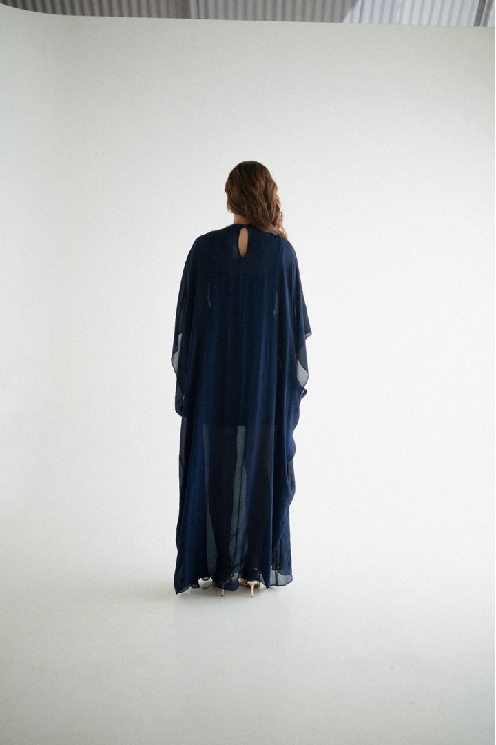 Chiffon  Shirt with Embroidered Pants
