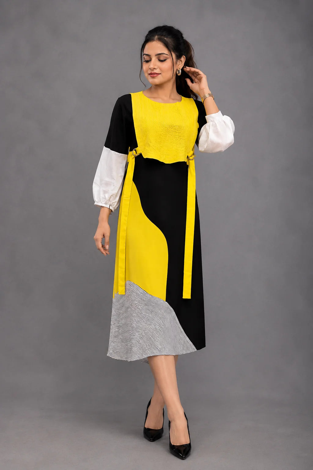 Verdant Frame Dress