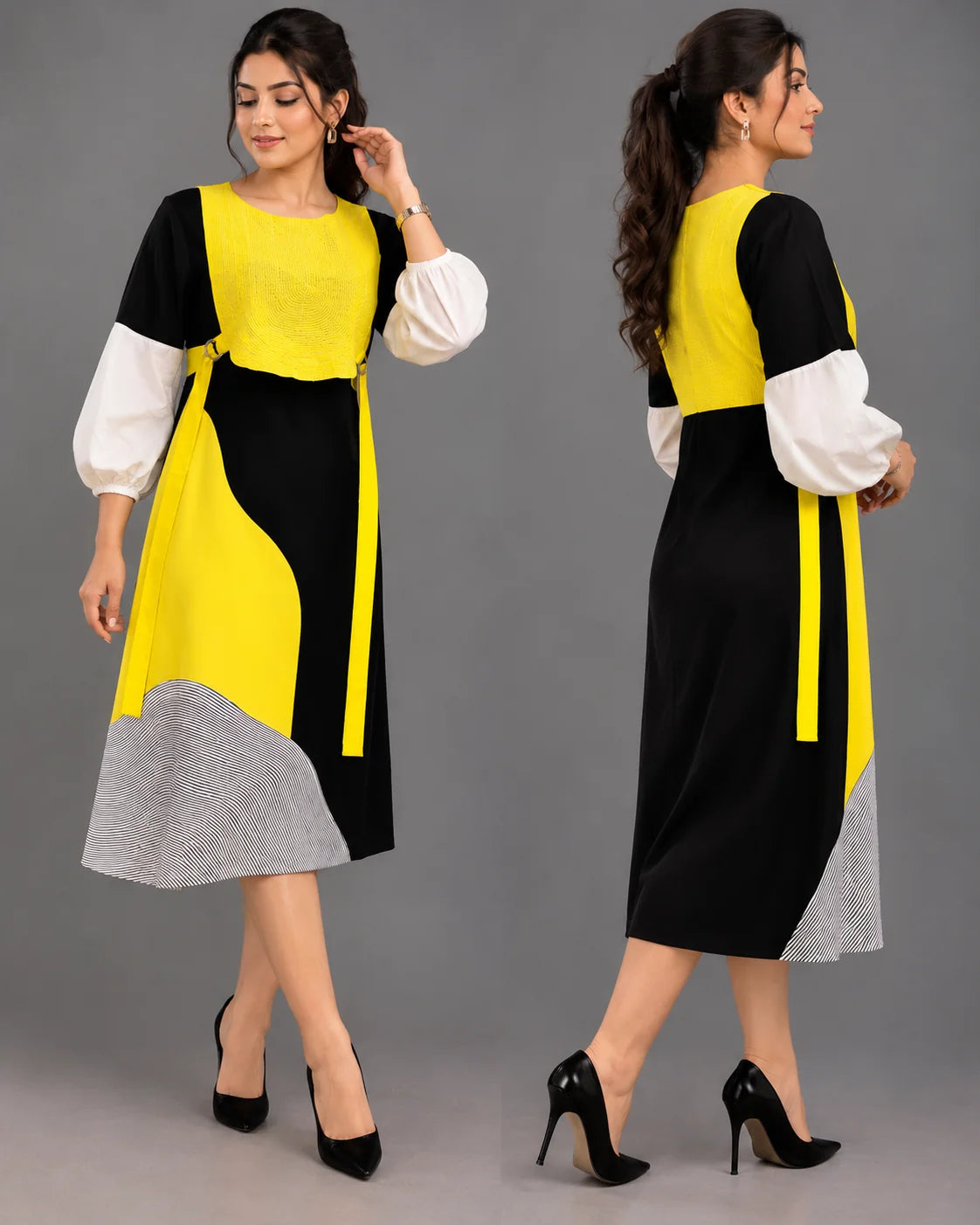 Verdant Frame Dress