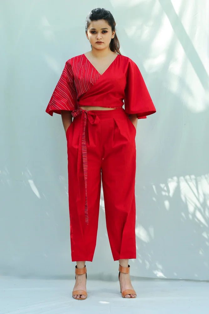 Kefi Overlap Blouse