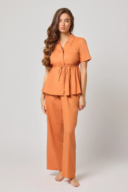 Khwaab Trouser – A Dream in Earthy Elegance