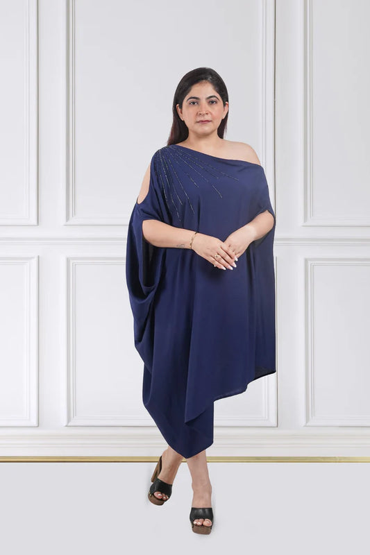 Midnight Drape Dress
