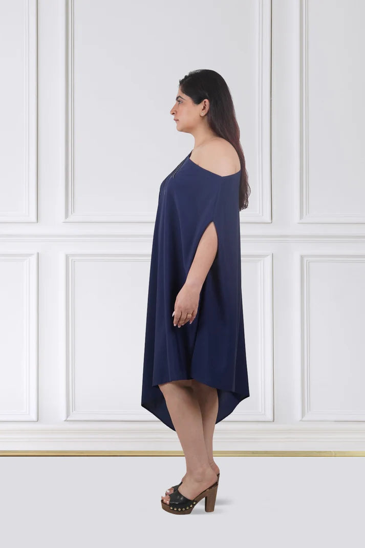 Midnight Drape Dress
