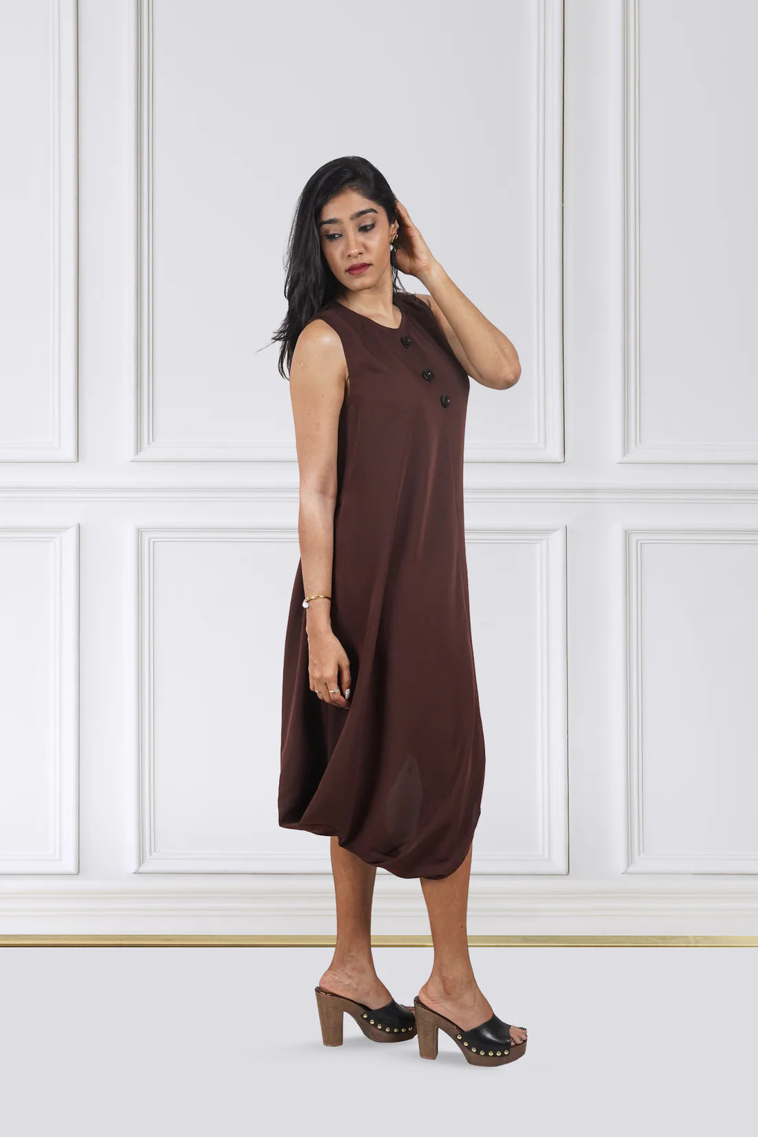 Mocha Drop Dress