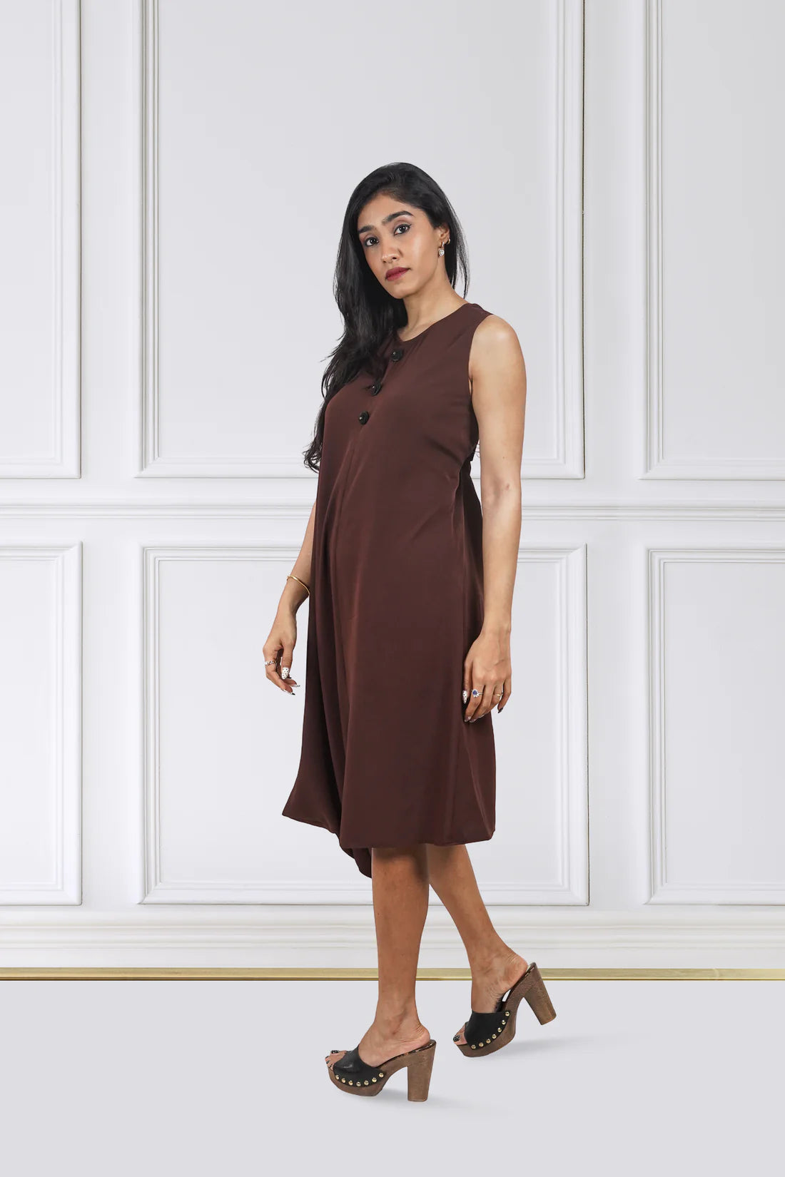Mocha Drop Dress