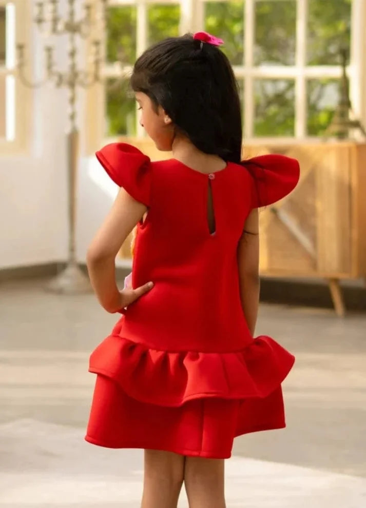 Neoprene Dress with Sweet Summer