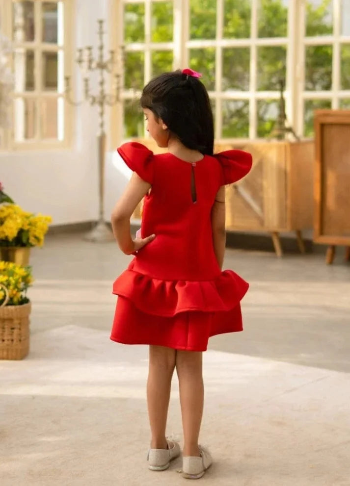 Neoprene Dress with Sweet Summer