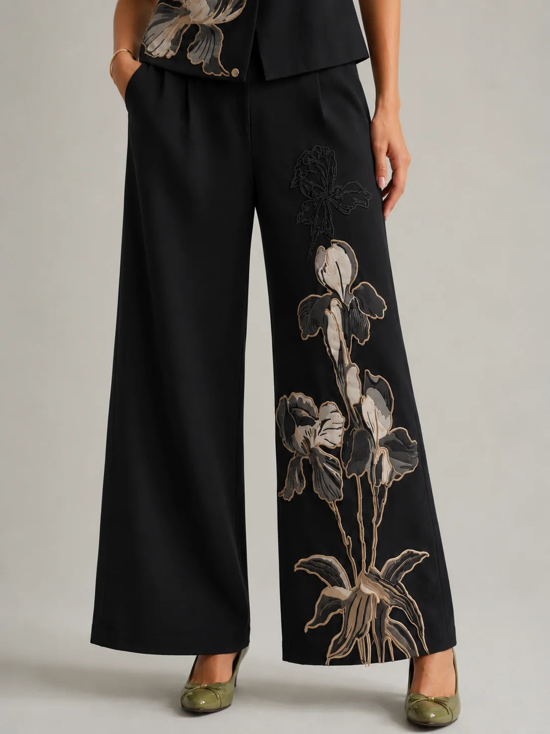 Noir Botanica Tailored Set