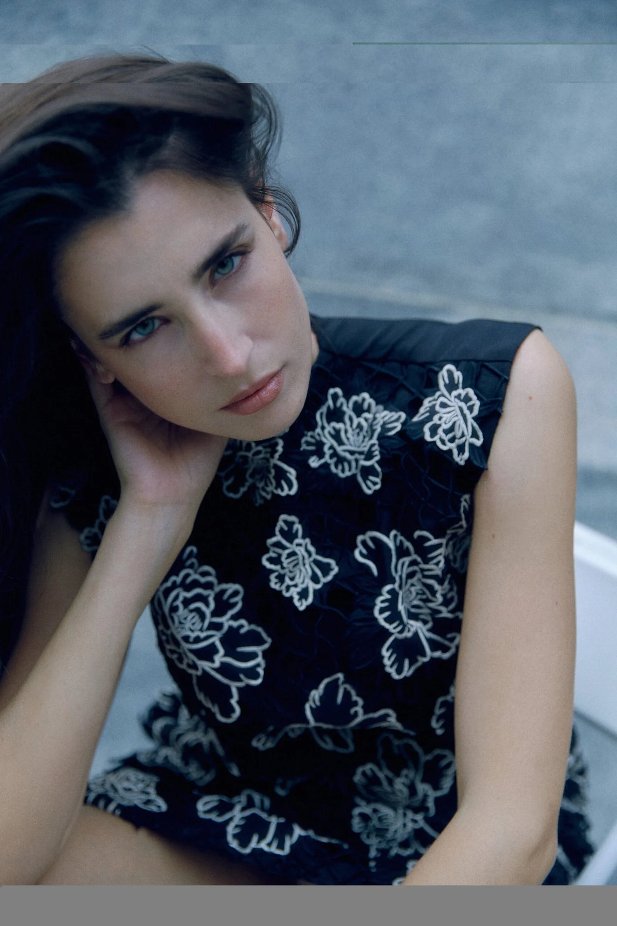 Noir Fleur Dress