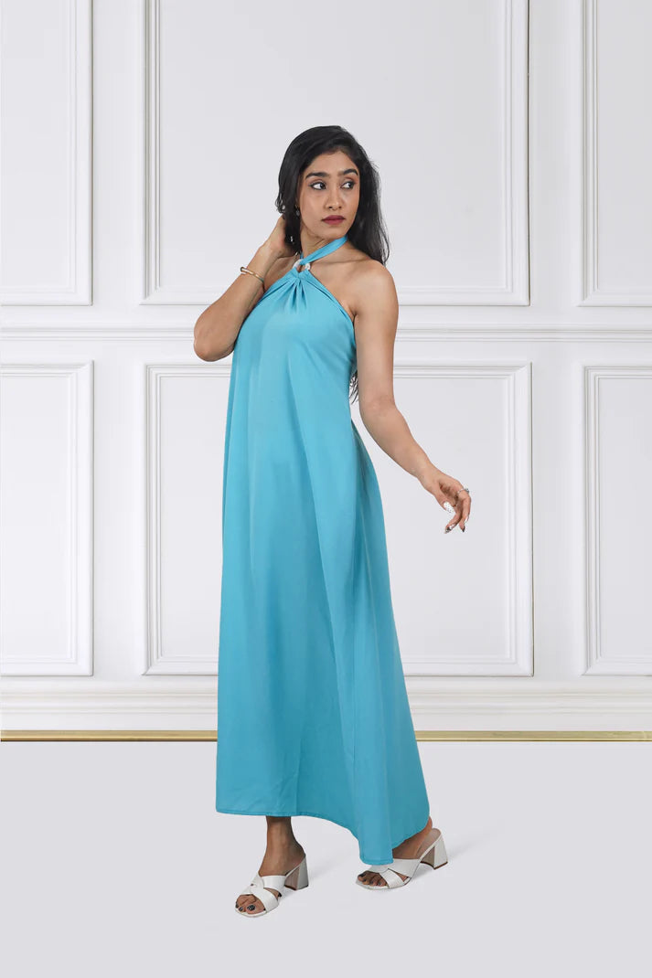 Ocean Ring Halter Maxi