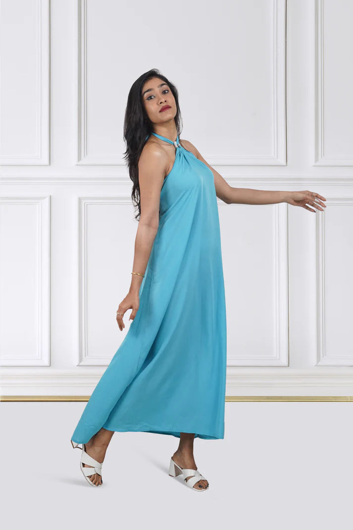 Ocean Ring Halter Maxi