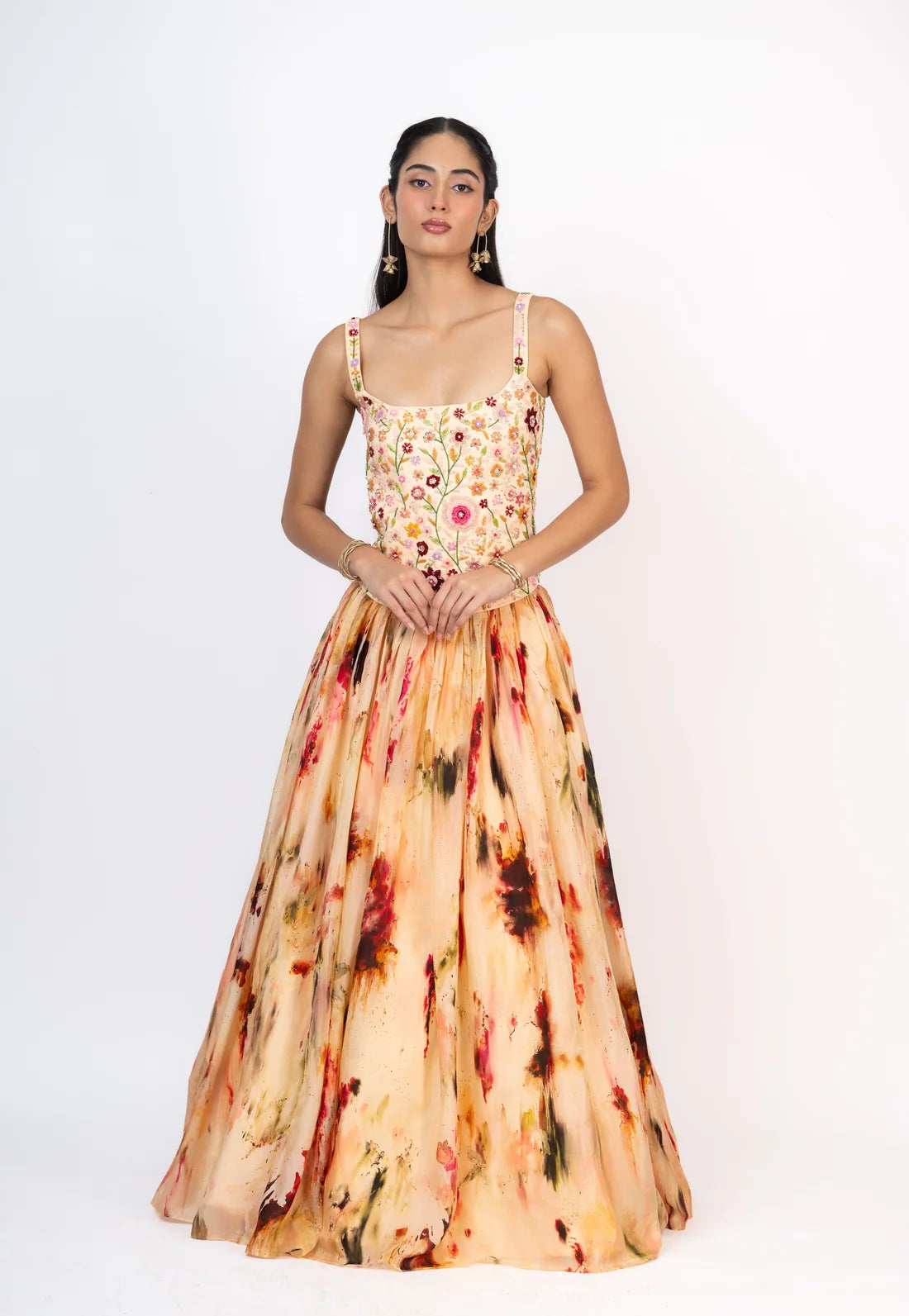 Pari Corset and Lehenga