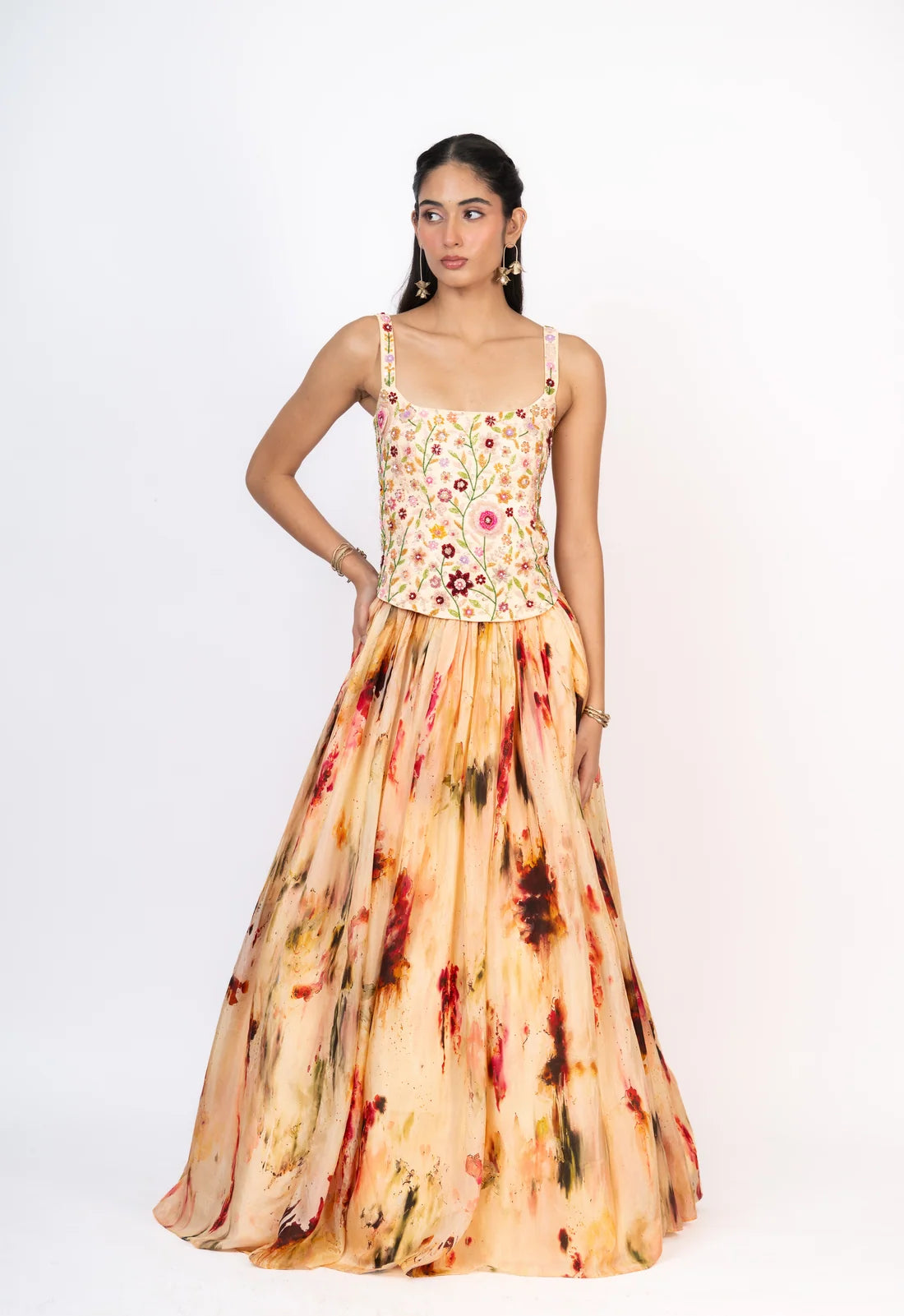 Pari Corset and Lehenga