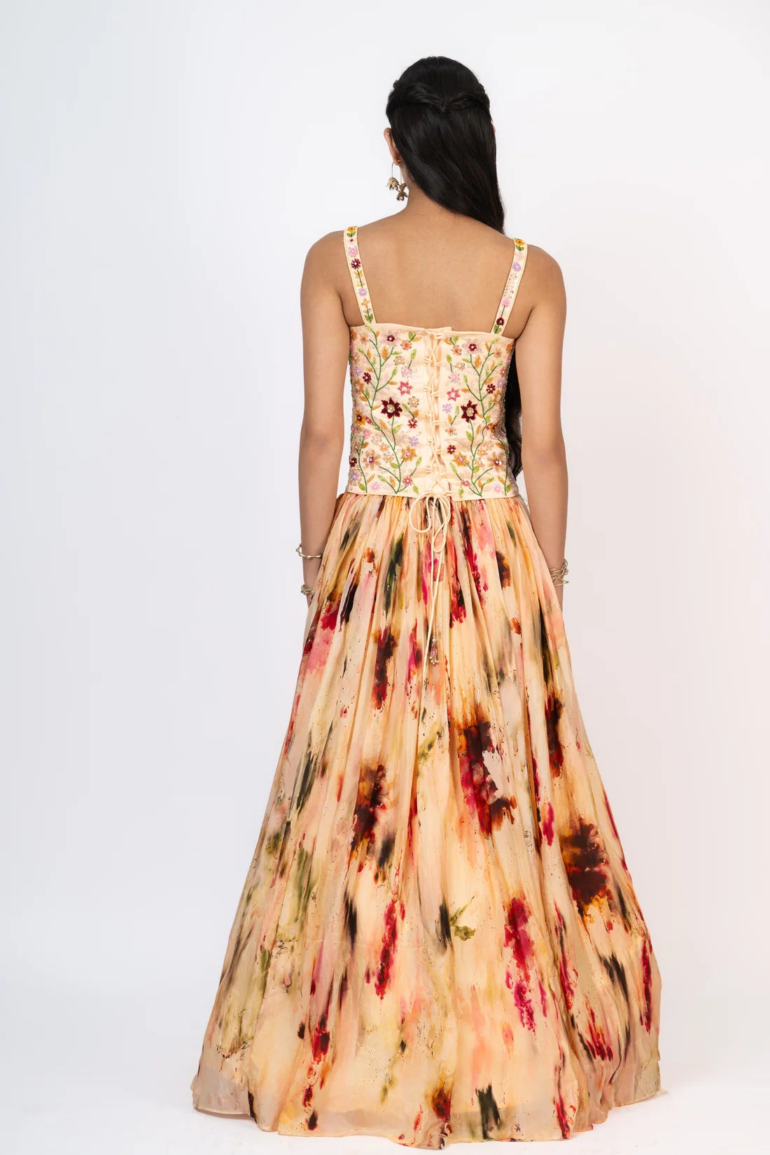 Pari Corset and Lehenga