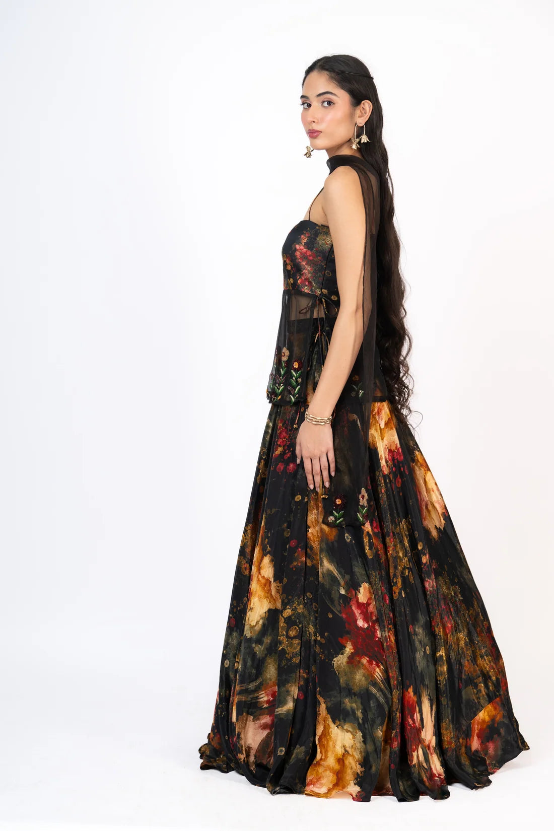 Pataka Lehenga Set