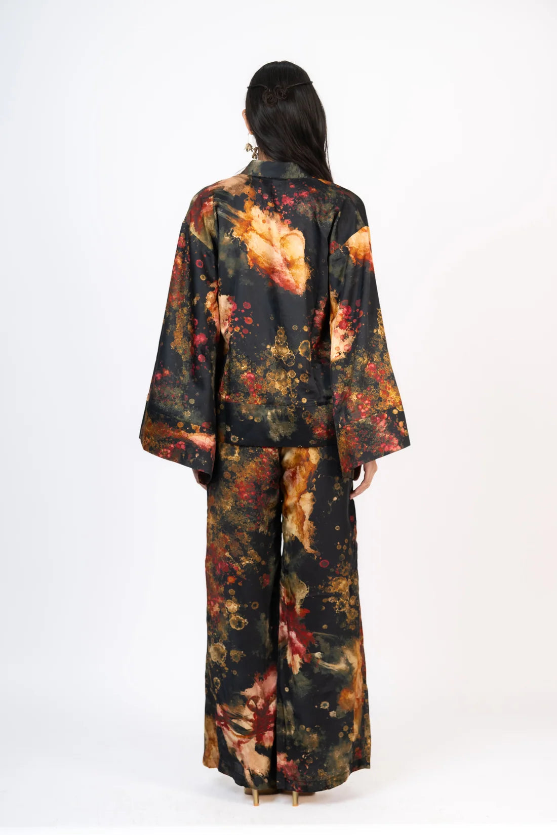 Pataka Mandarin Collar Set