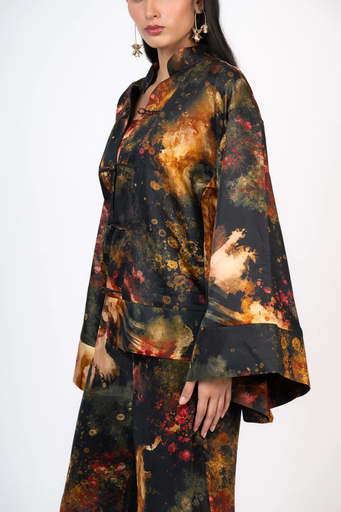 Pataka Mandarin Collar Set