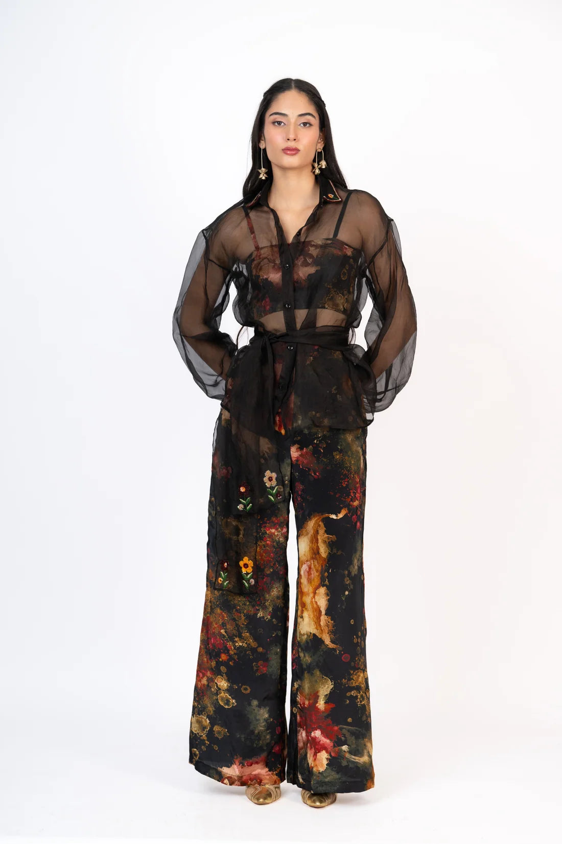 Pataka Organza Shirt Set