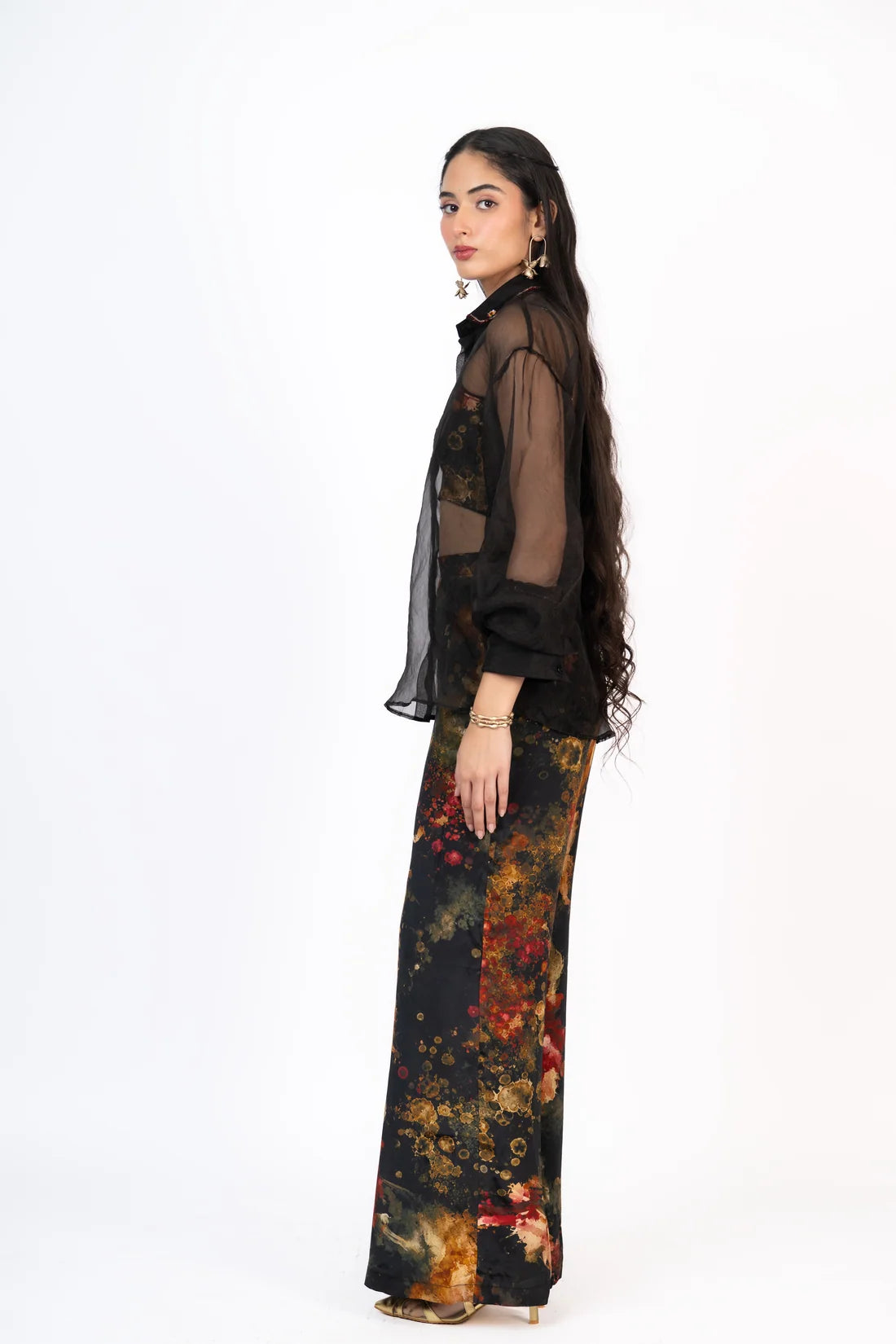 Pataka Organza Shirt Set