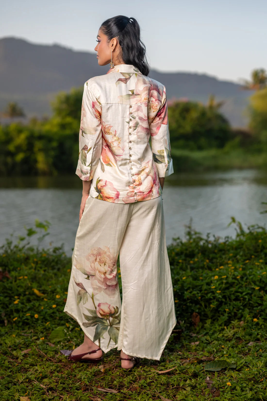 Peonies Shirt and Pants