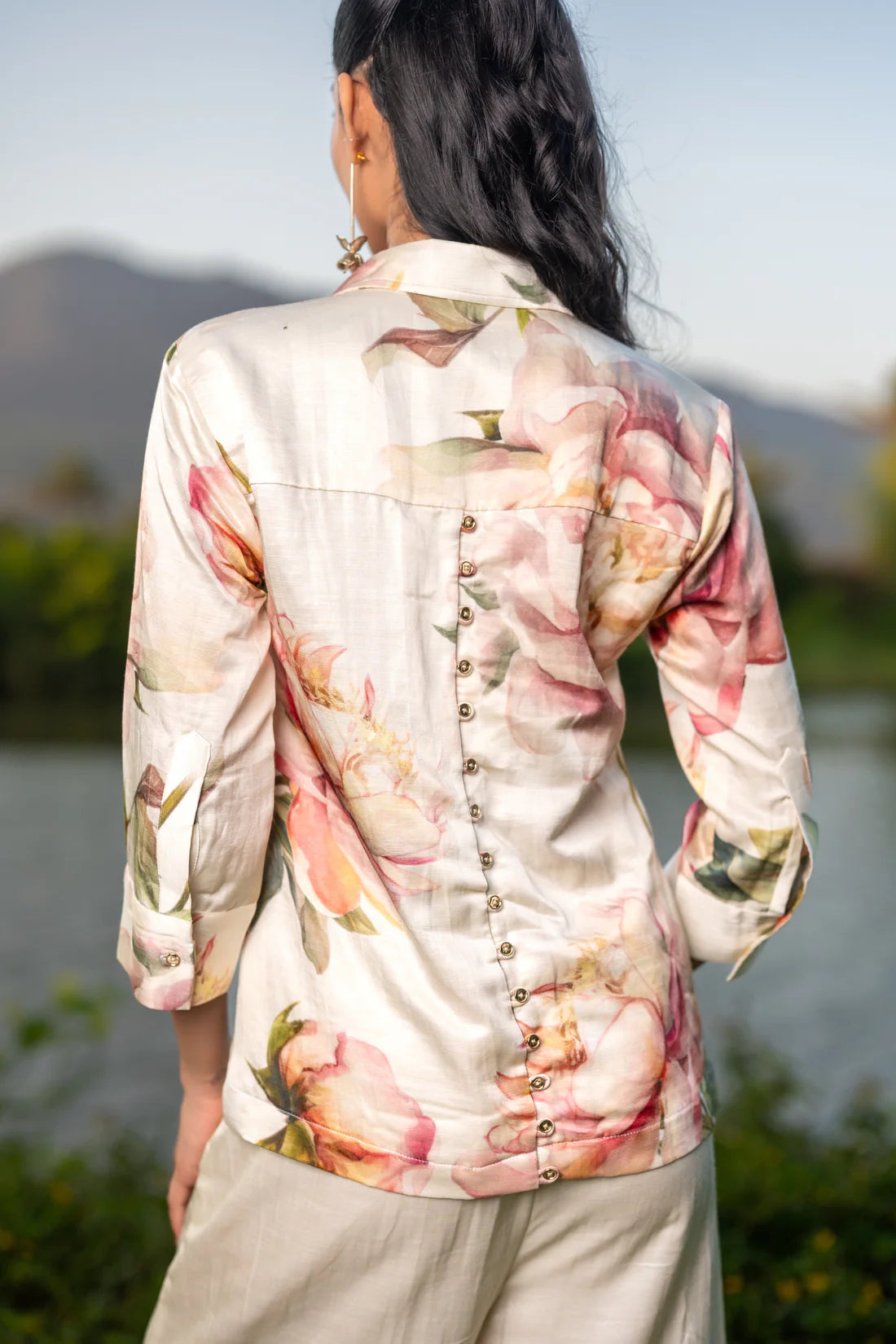 Peonies Shirt and Pants