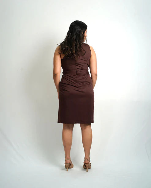 Twist Drape dress