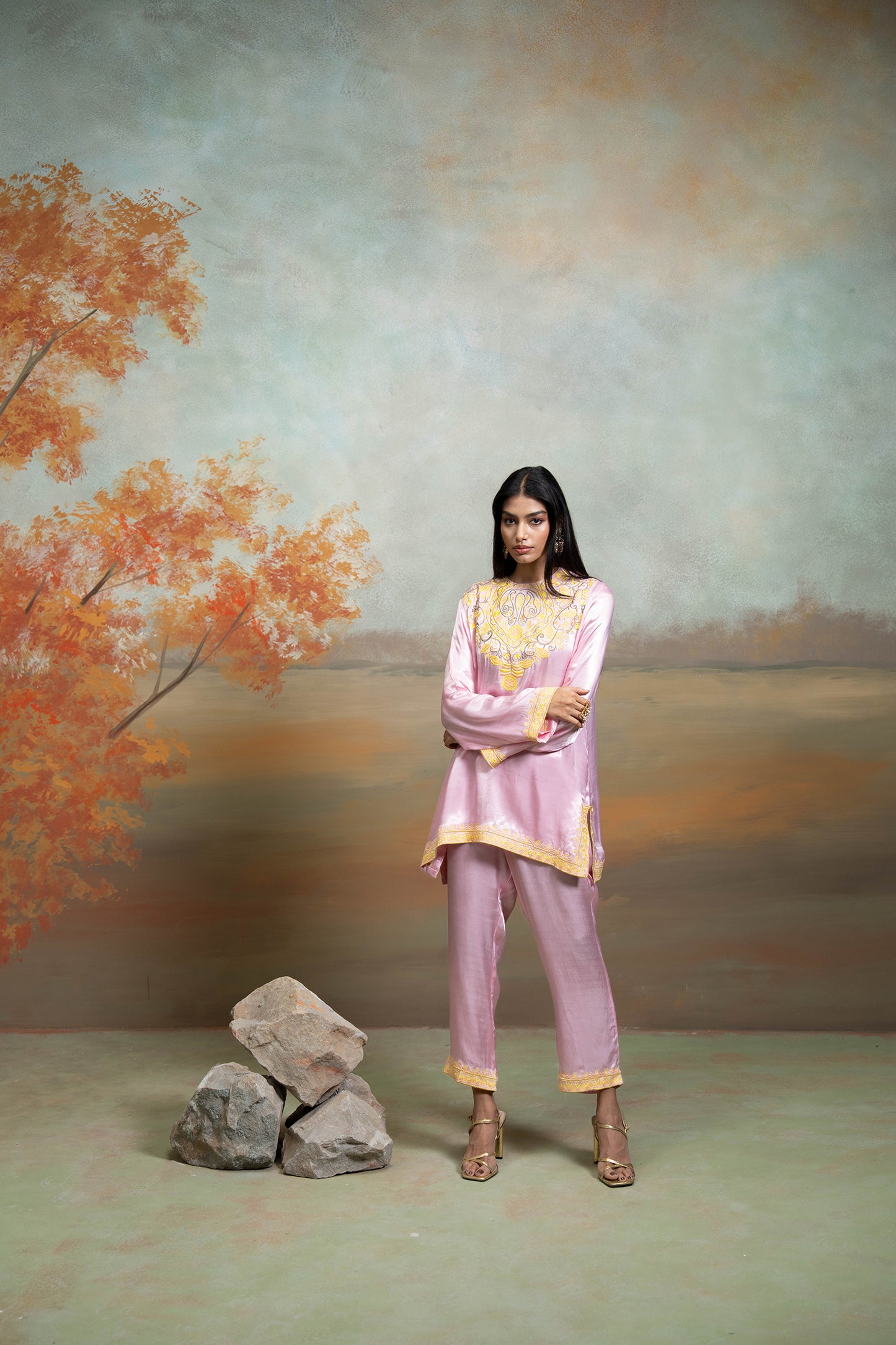 Kashmiri Heritage Kurta Set