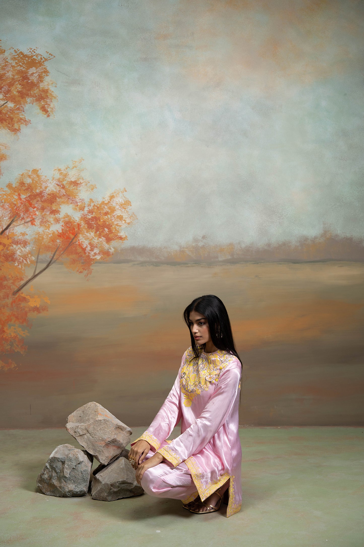 Kashmiri Heritage Kurta Set