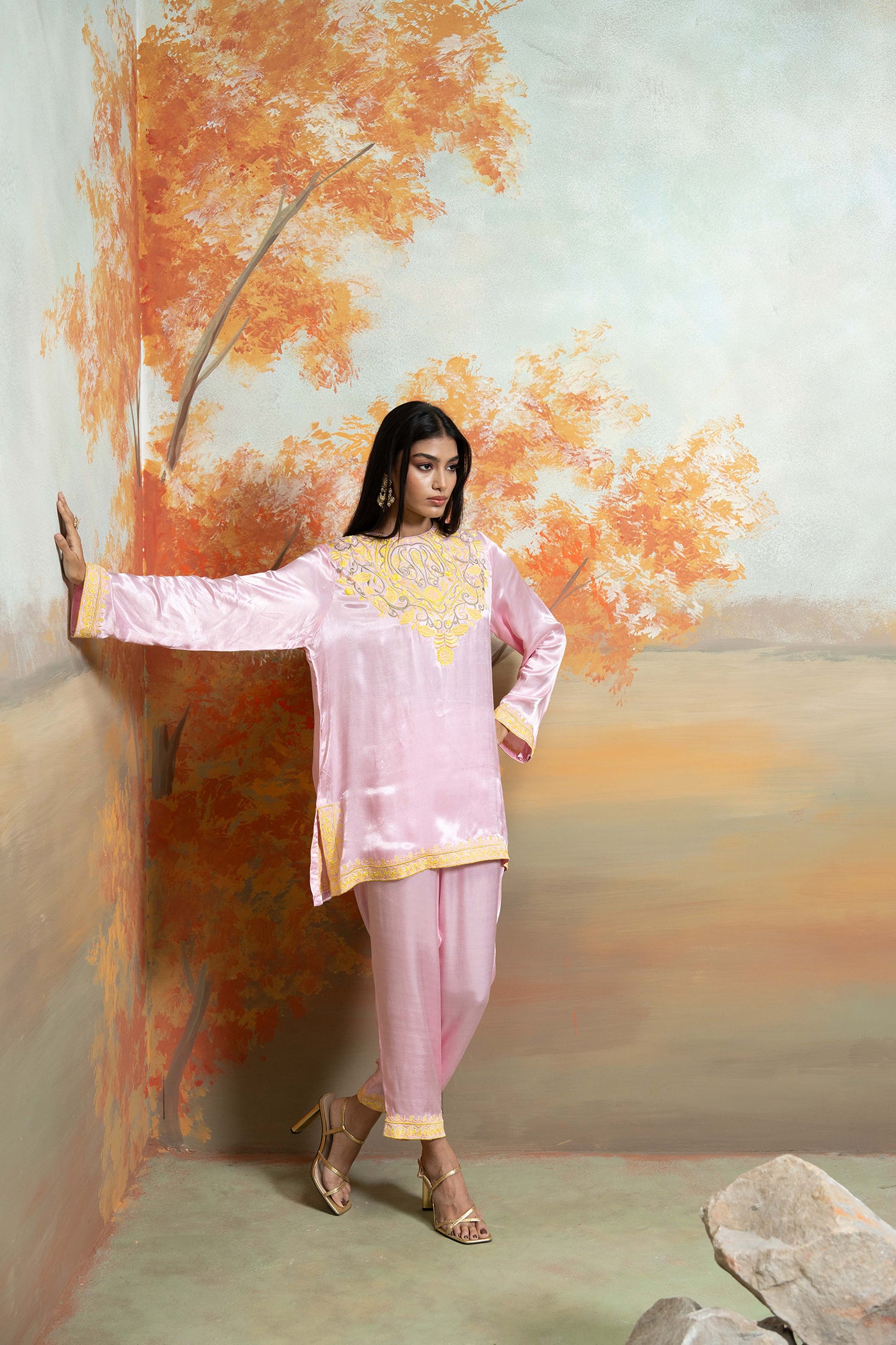 Kashmiri Heritage Kurta Set