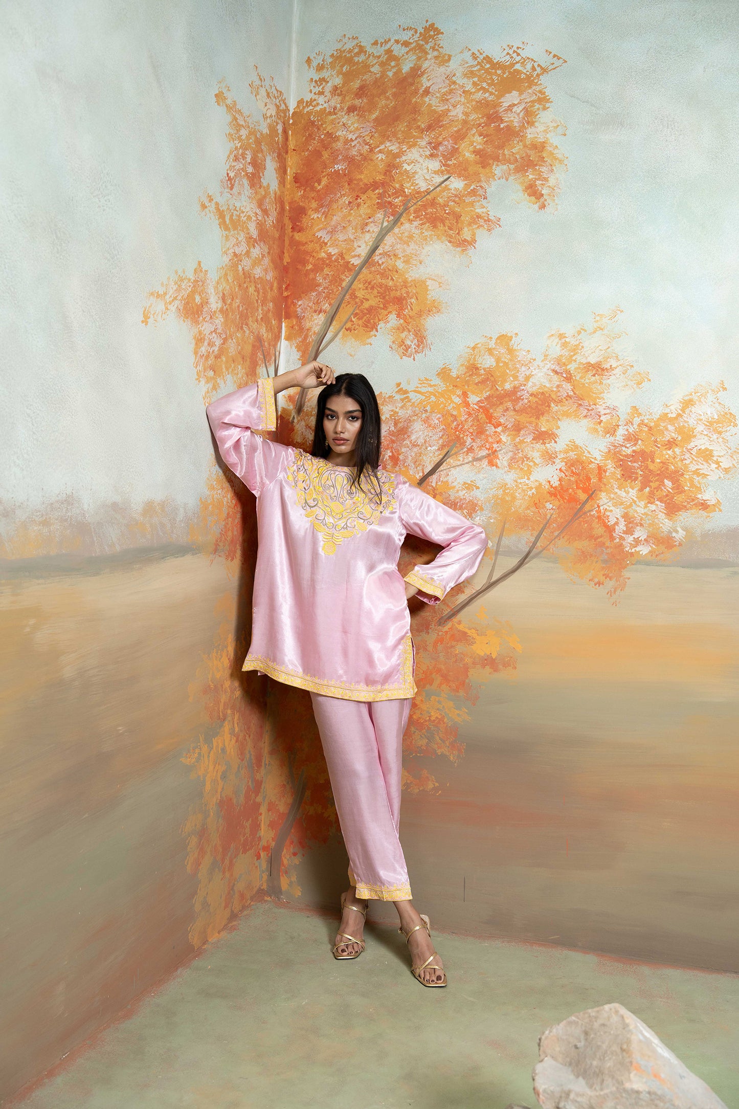 Kashmiri Heritage Kurta Set