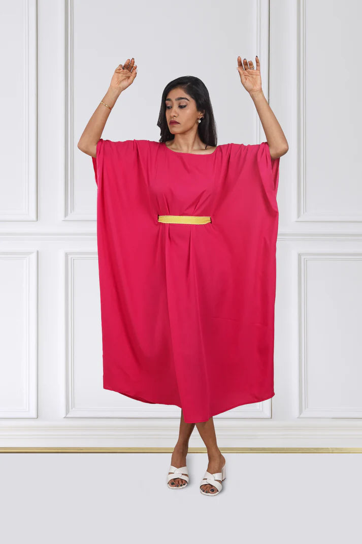 Rose Pop Box Kaftan Dress