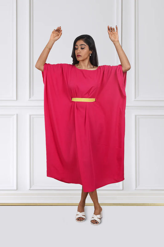 Rose Pop Box Kaftan Dress