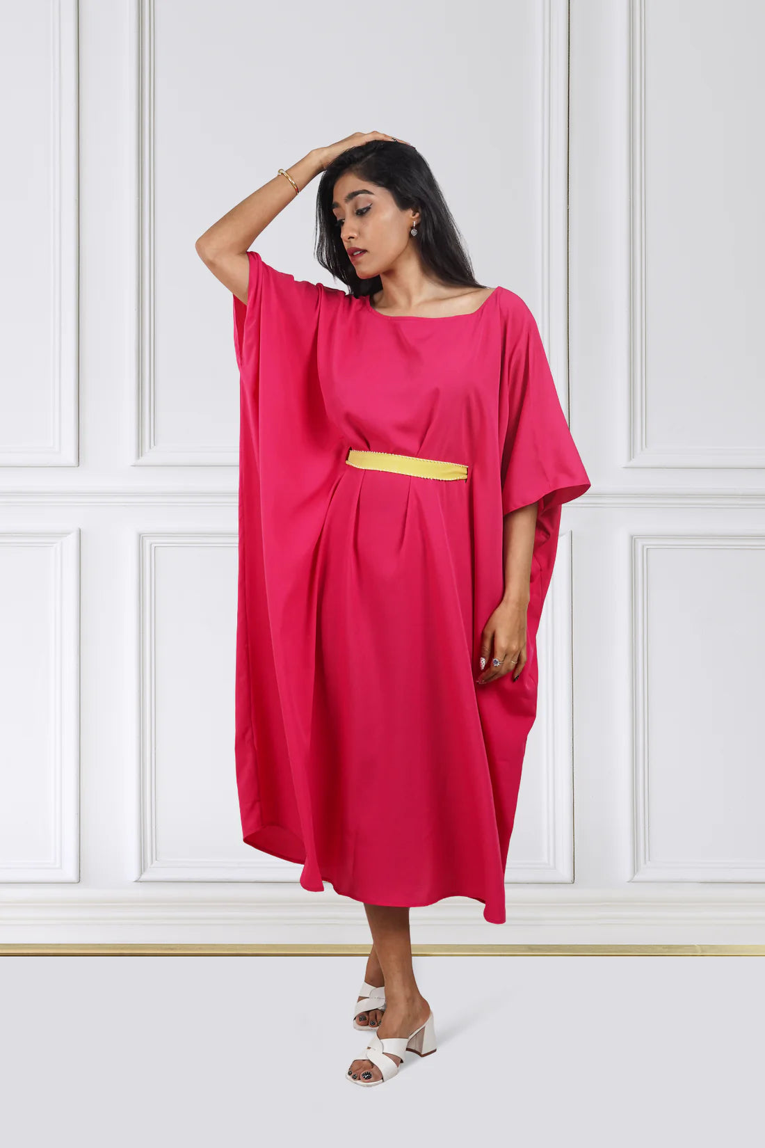 Rose Pop Box Kaftan Dress