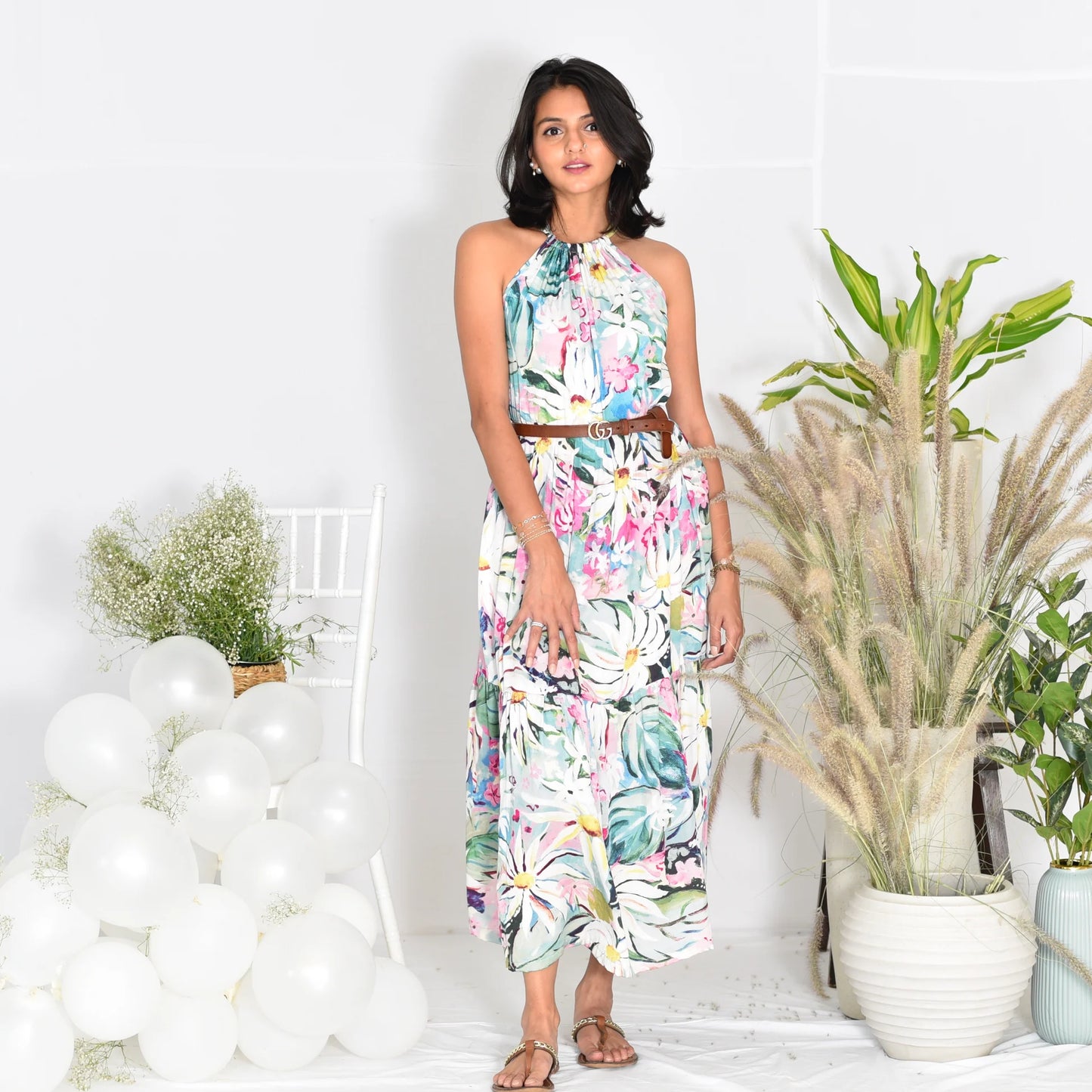 Rosemary Tiered Long Dress