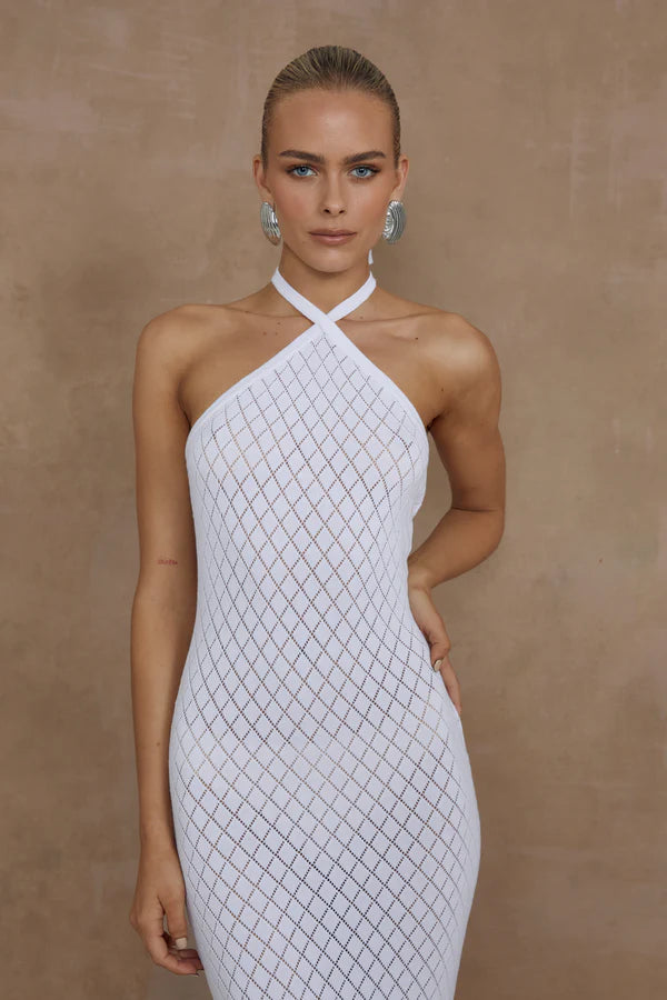 SIMI MAXI DRESS - WHITE