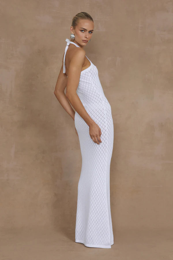 SIMI MAXI DRESS - WHITE