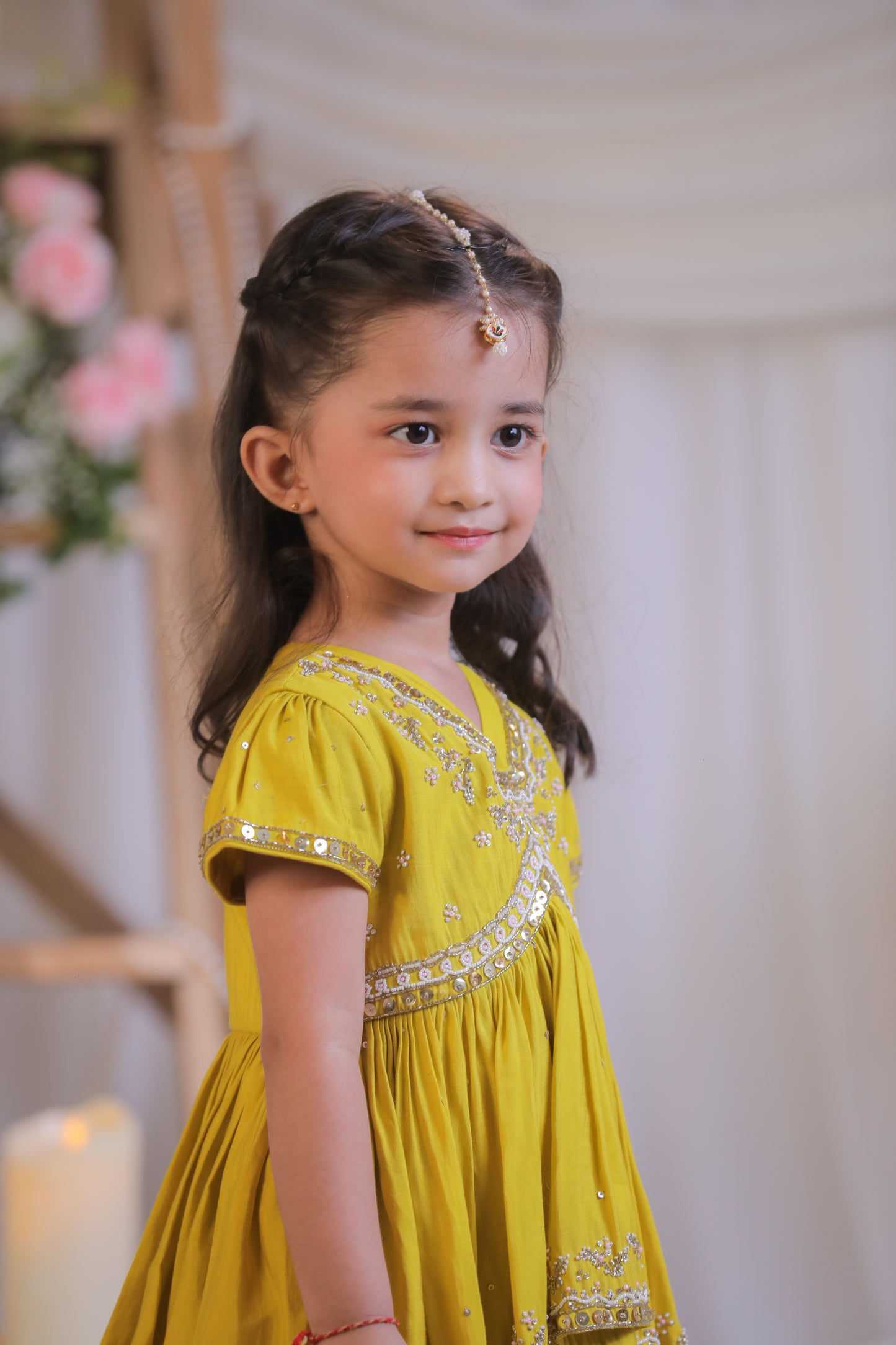 Hand Sequinced Embroidered Sharara