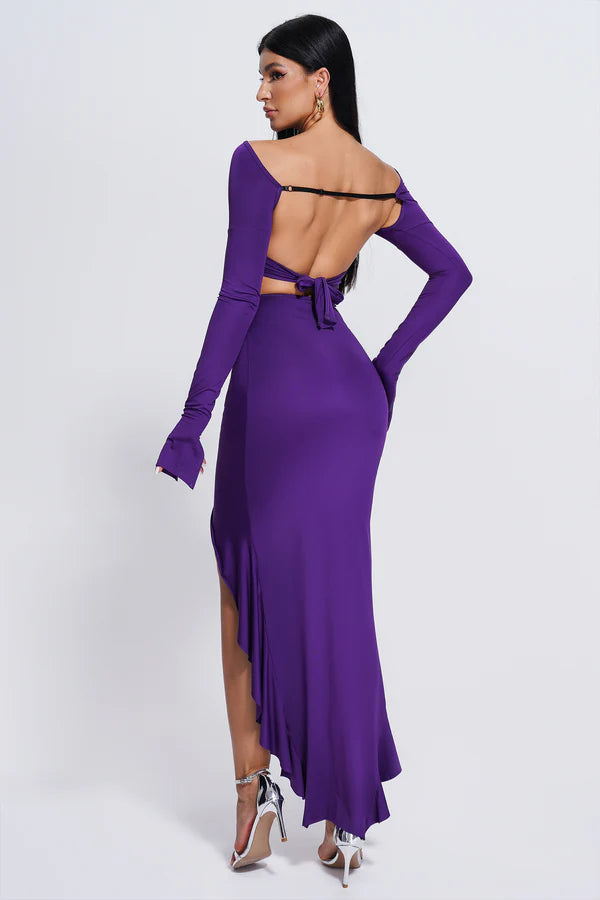 Sande Danal Set Purple