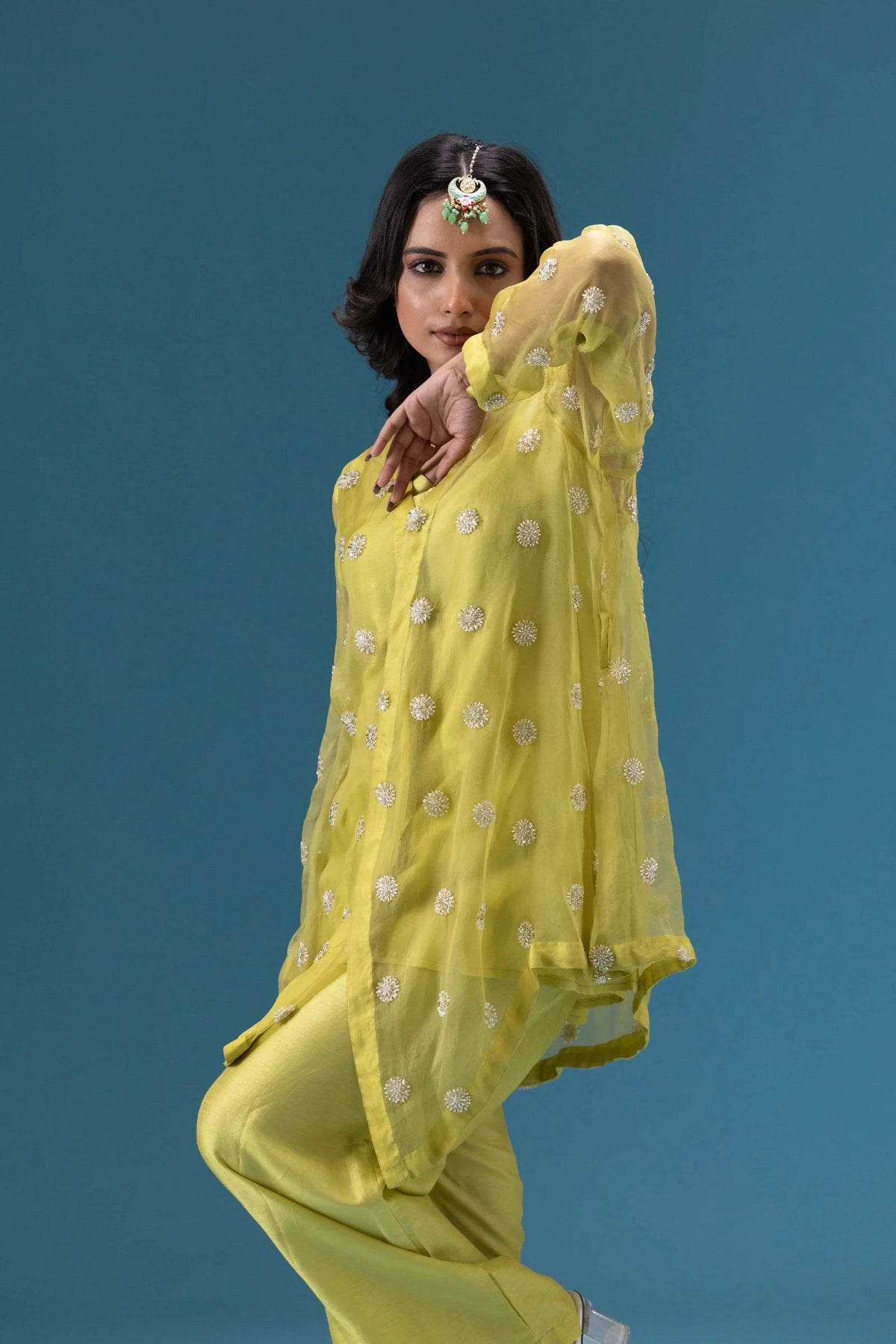 Sitara Lime Co-ord Set