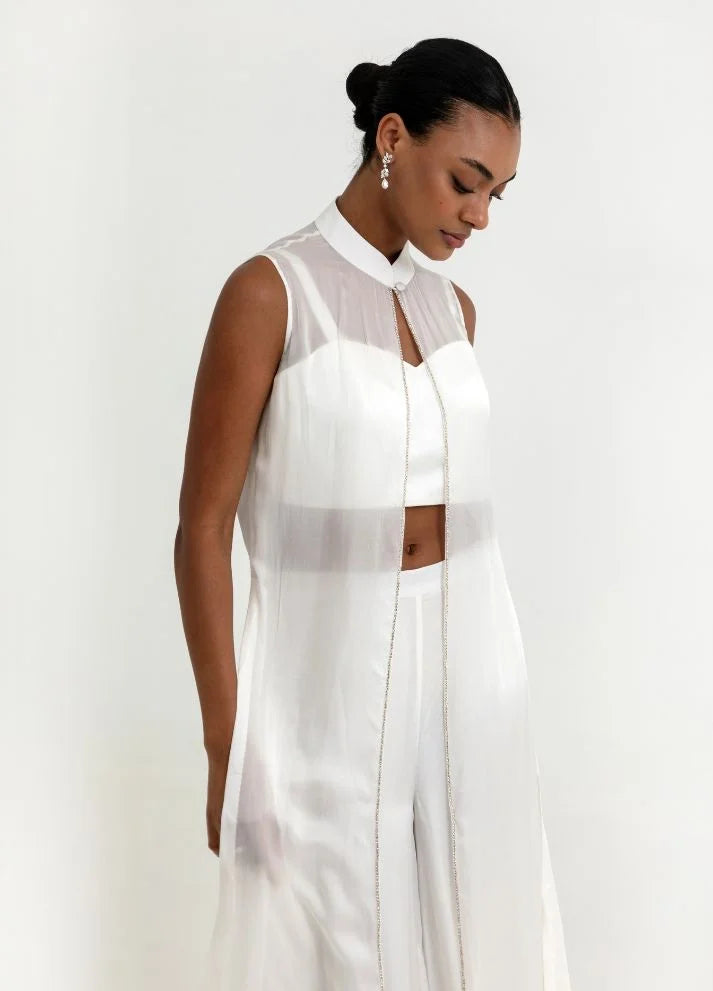 Sterling Co-ord Set with Cape