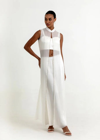 Sterling Co-ord Set with Cape